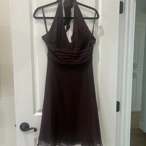Silk Halter Dress